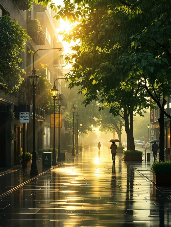 雨后初晴